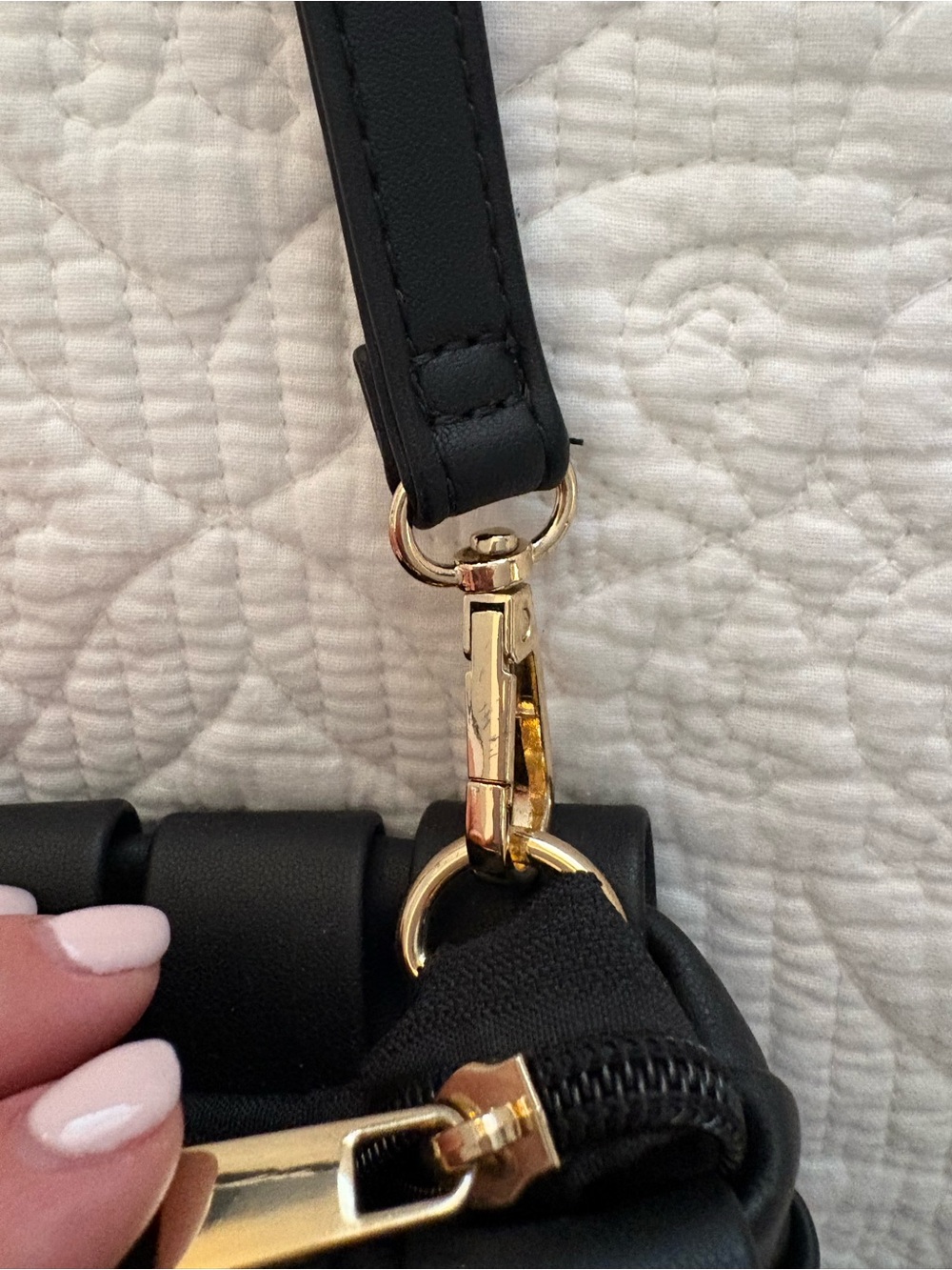 Anthropologie Black Woven Bag/Clutch - Picture 5 of 5